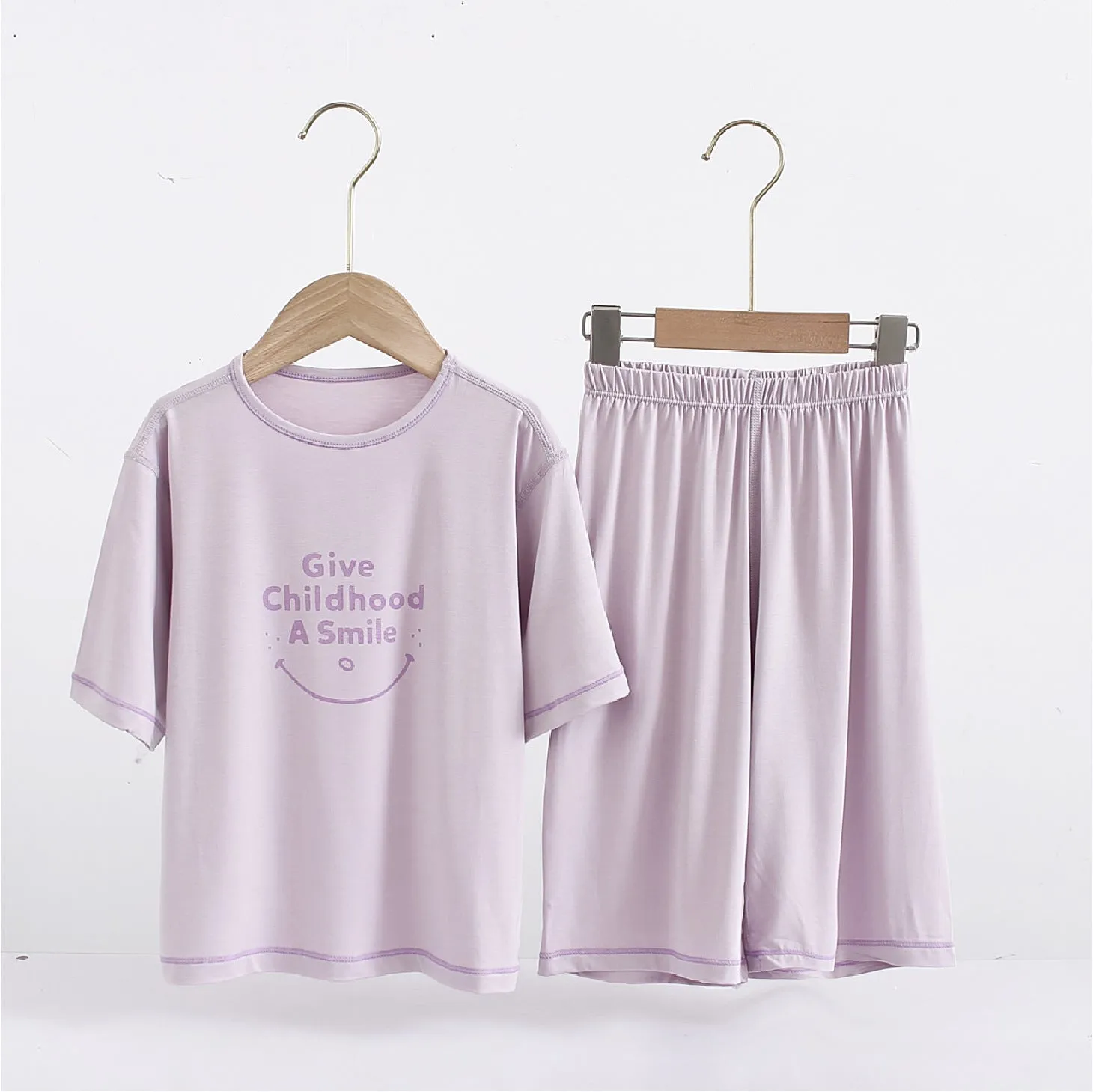 莫代尔家居服套装 Unisex- Soft Modal Pajamas Set