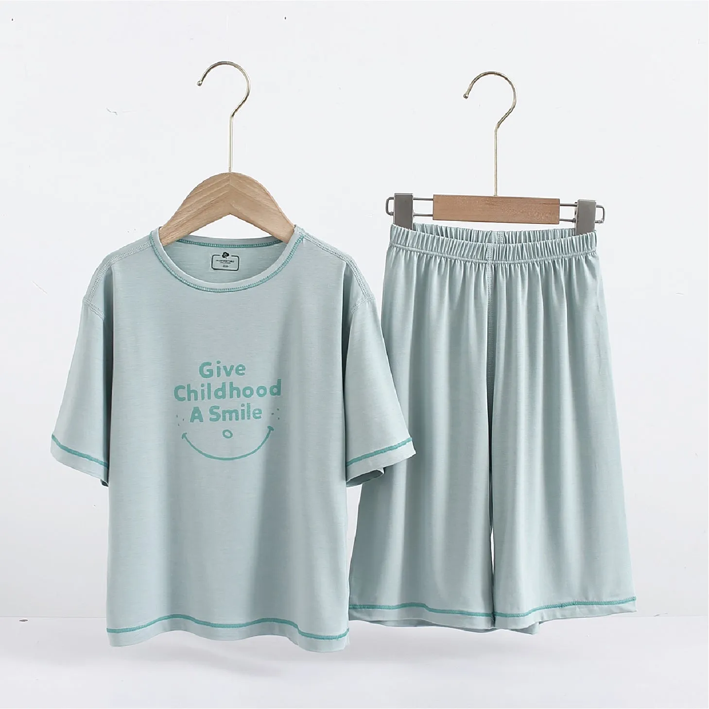 莫代尔家居服套装 Unisex- Soft Modal Pajamas Set