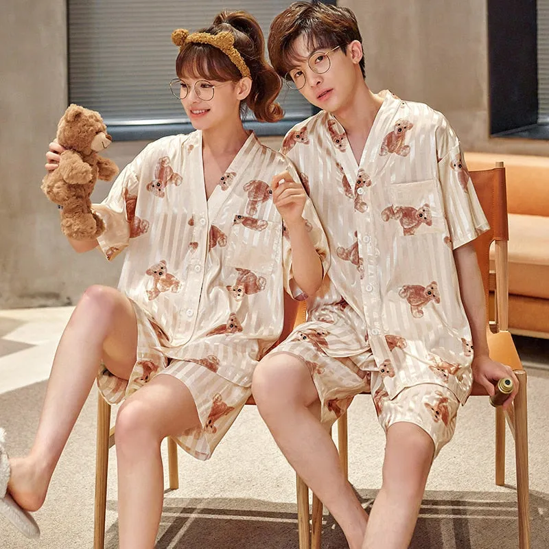 Anime Couple Pajama Sets Matching