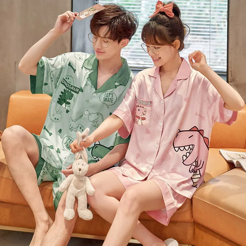 Anime Couple Pajama Sets Matching