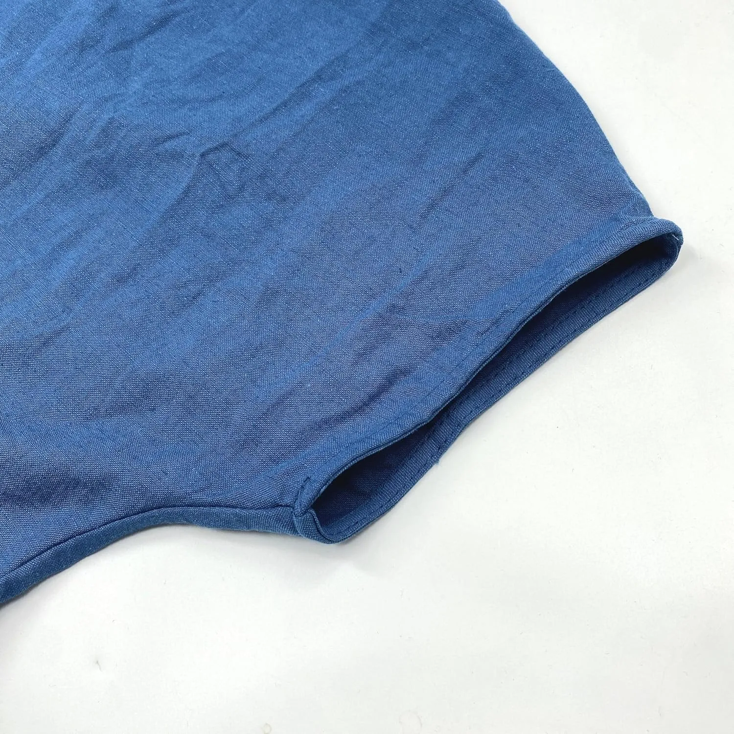 BIRW Cotton Linen Dresses for Women 2025 Summer Casual A Line Flowy Dress Beach Vacation Midi Gauze Dress with Pockets