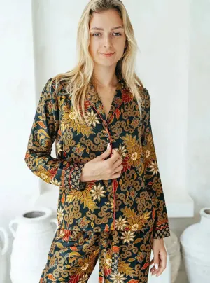 Black Long Pyjama Set