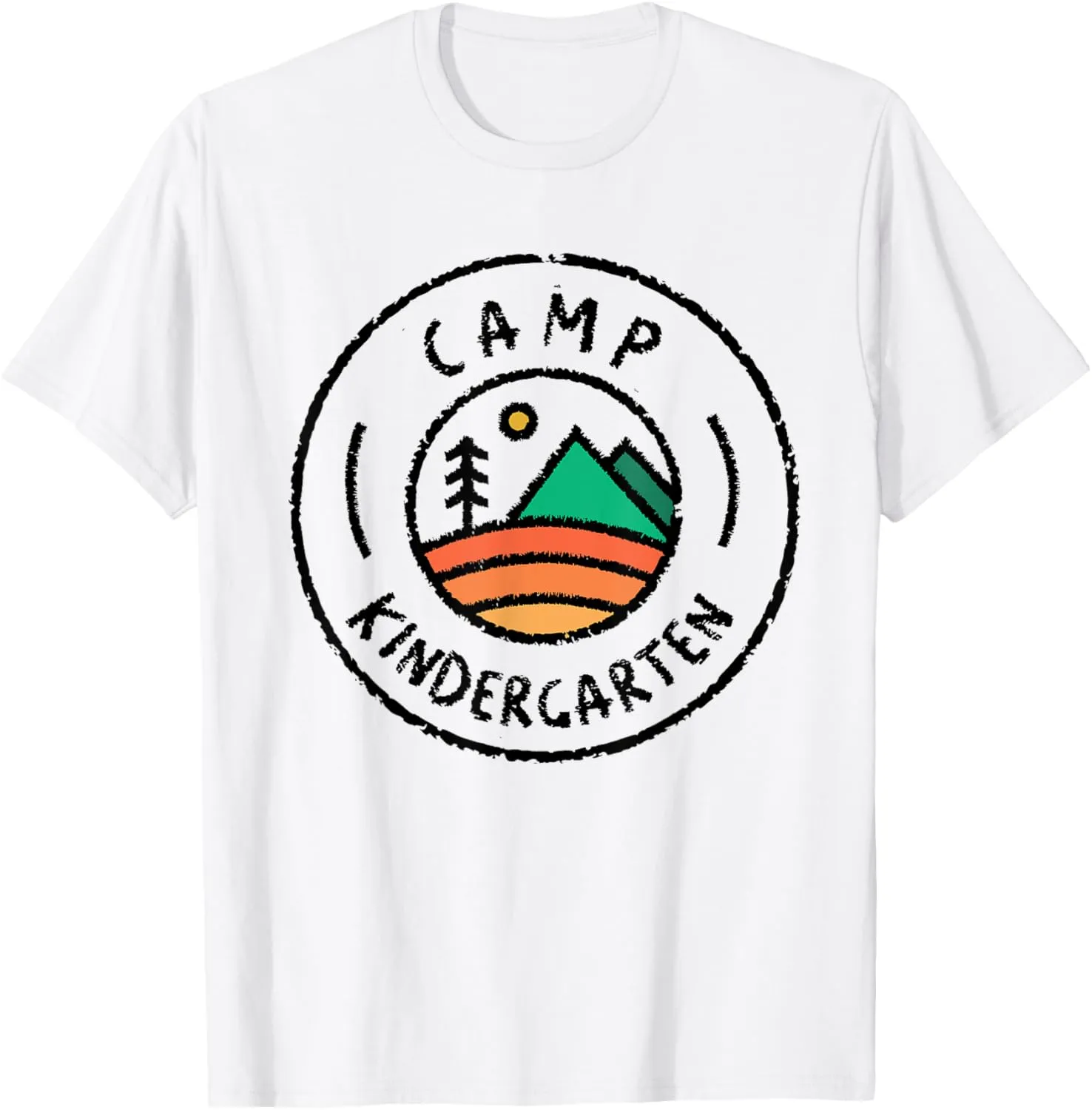 Camping Matching Shirts for Teacher Camp Kindergarten T-Shirt