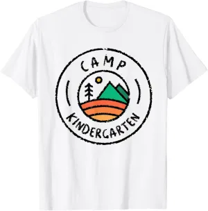 Camping Matching Shirts for Teacher Camp Kindergarten T-Shirt