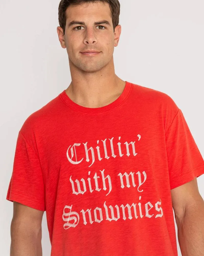 Chillin With My Snowmies Men's PJ Set
