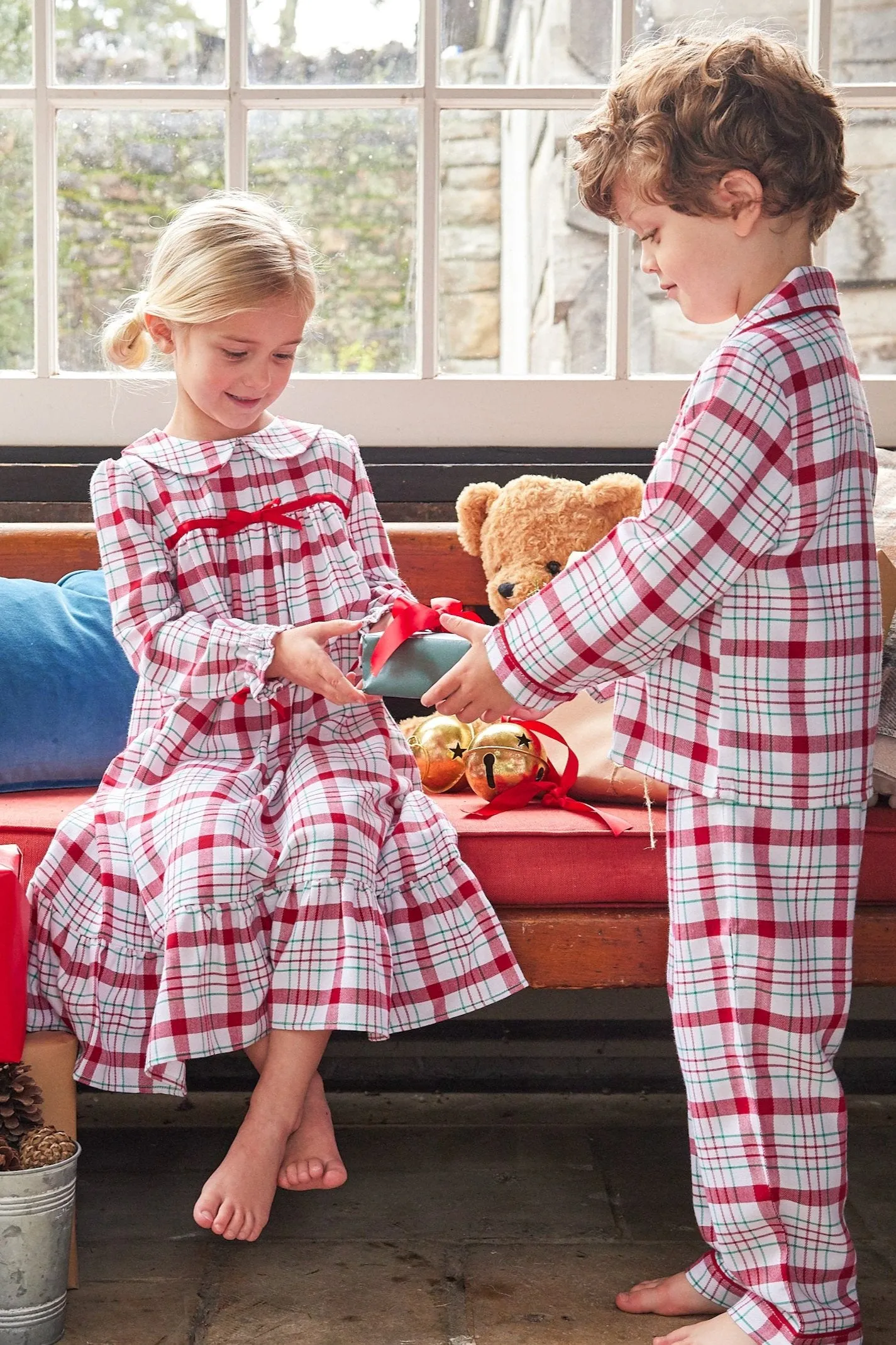Classic Pajama Set - Holiday Plaid