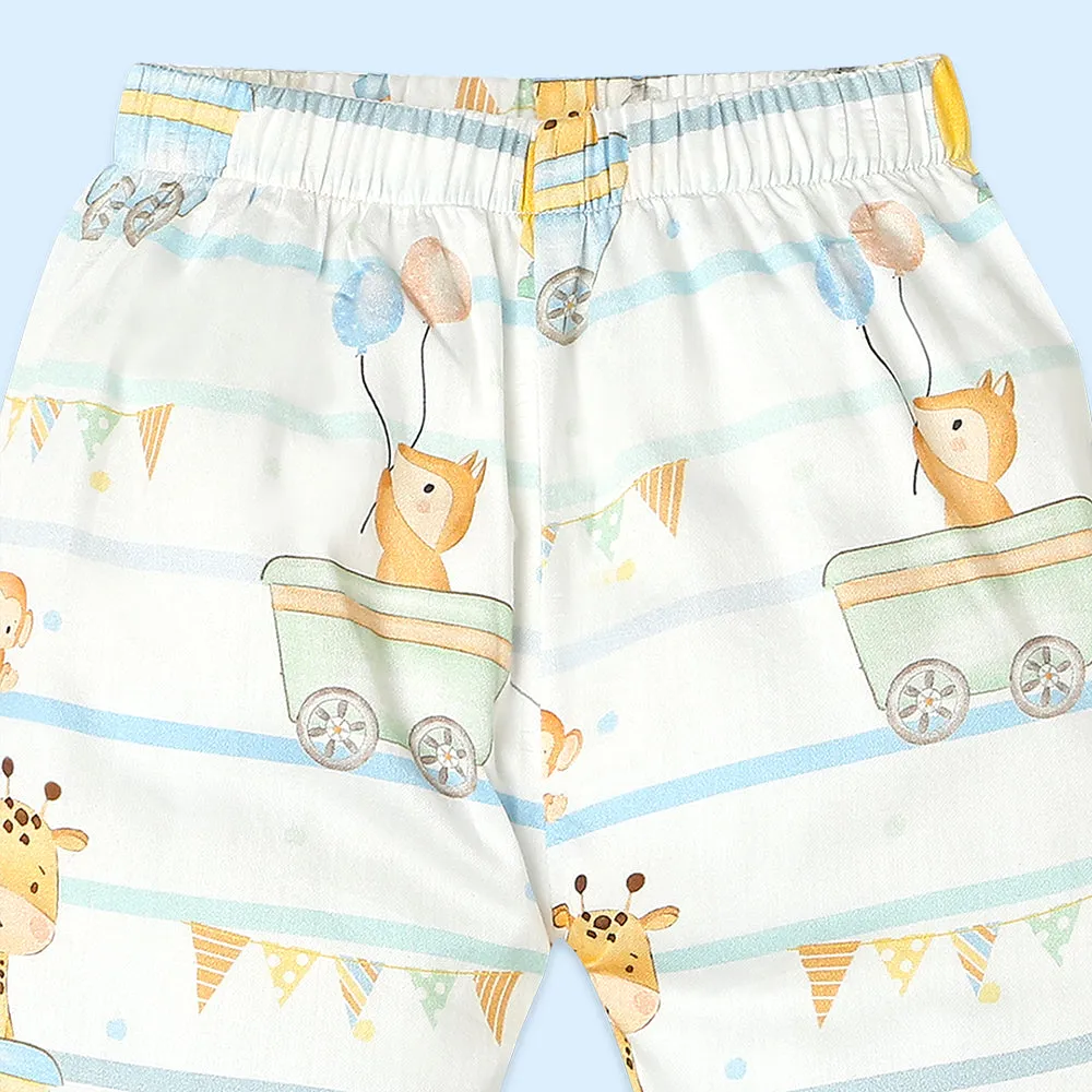 Fancy Fluff Organic Night Suit - Joy Ride