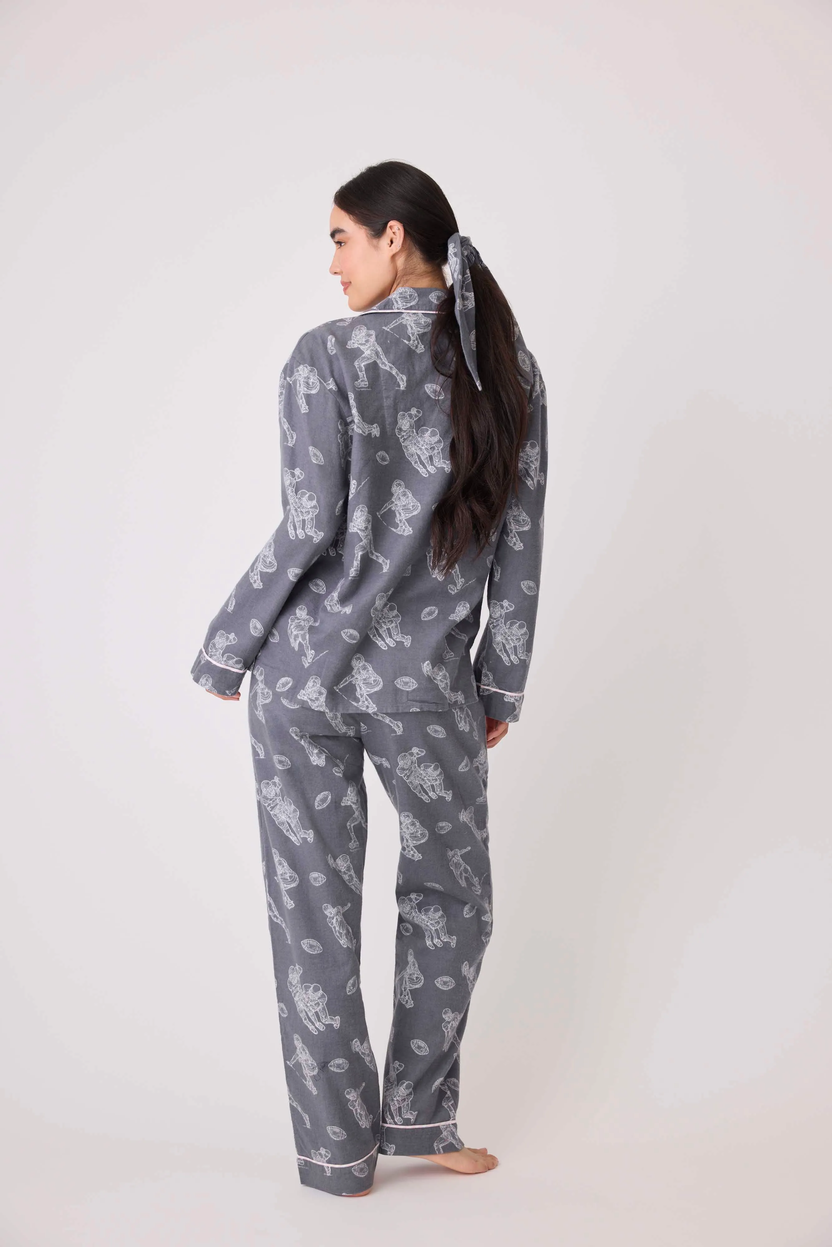 Game Day Flannel PJ Set