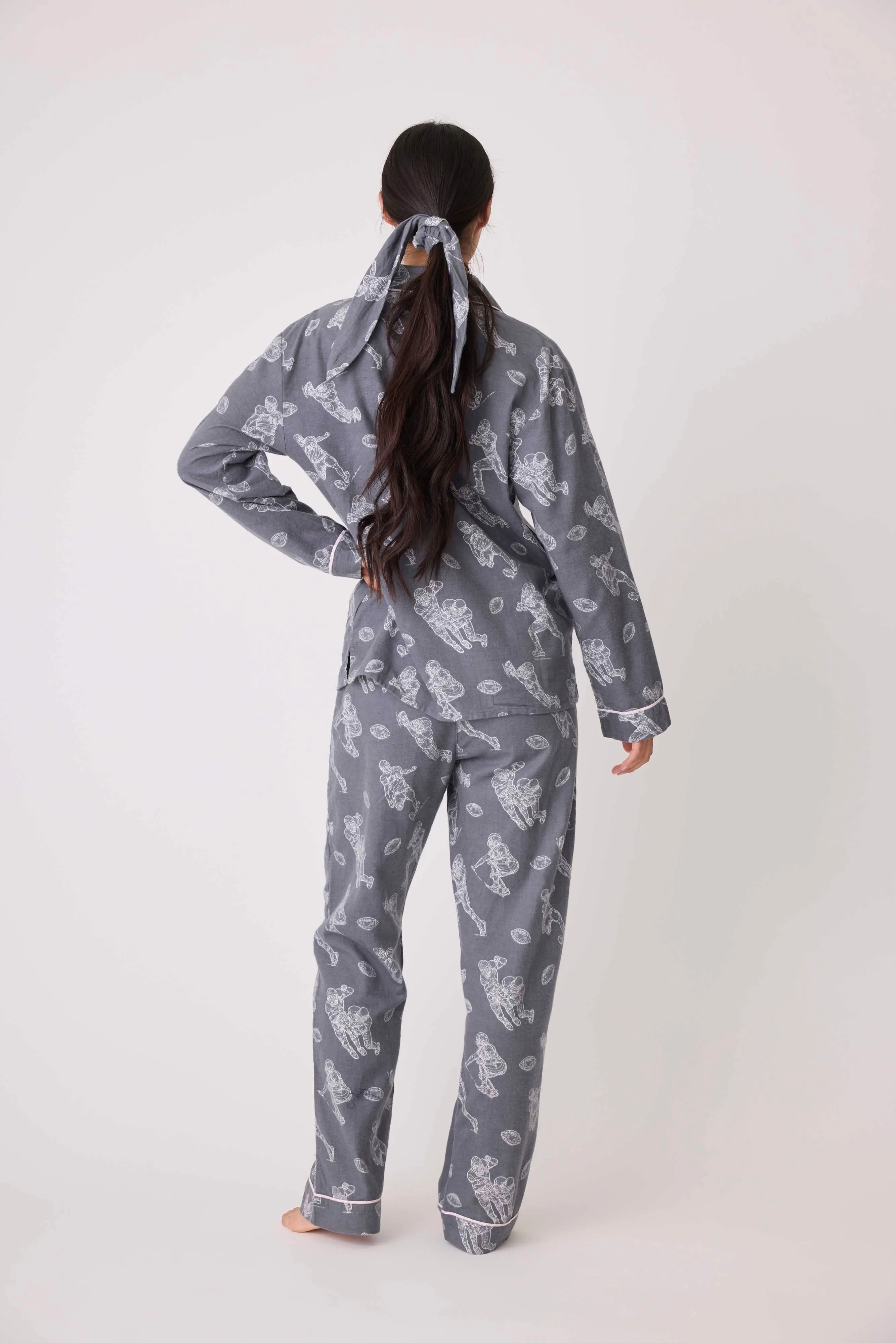 Game Day Flannel PJ Set