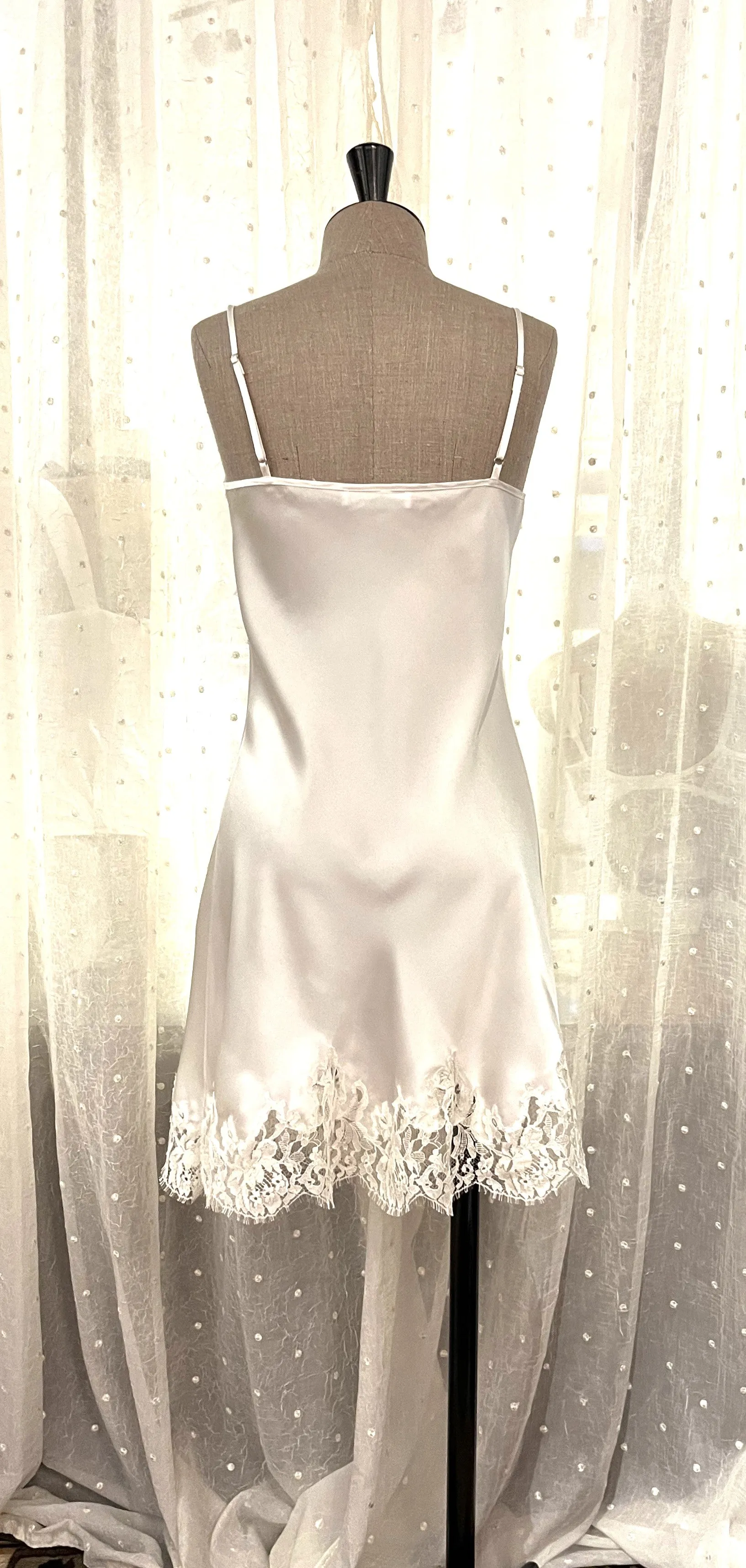 Italian Pure Silk Classic Nightslip (in stock, 3-day dispatch)