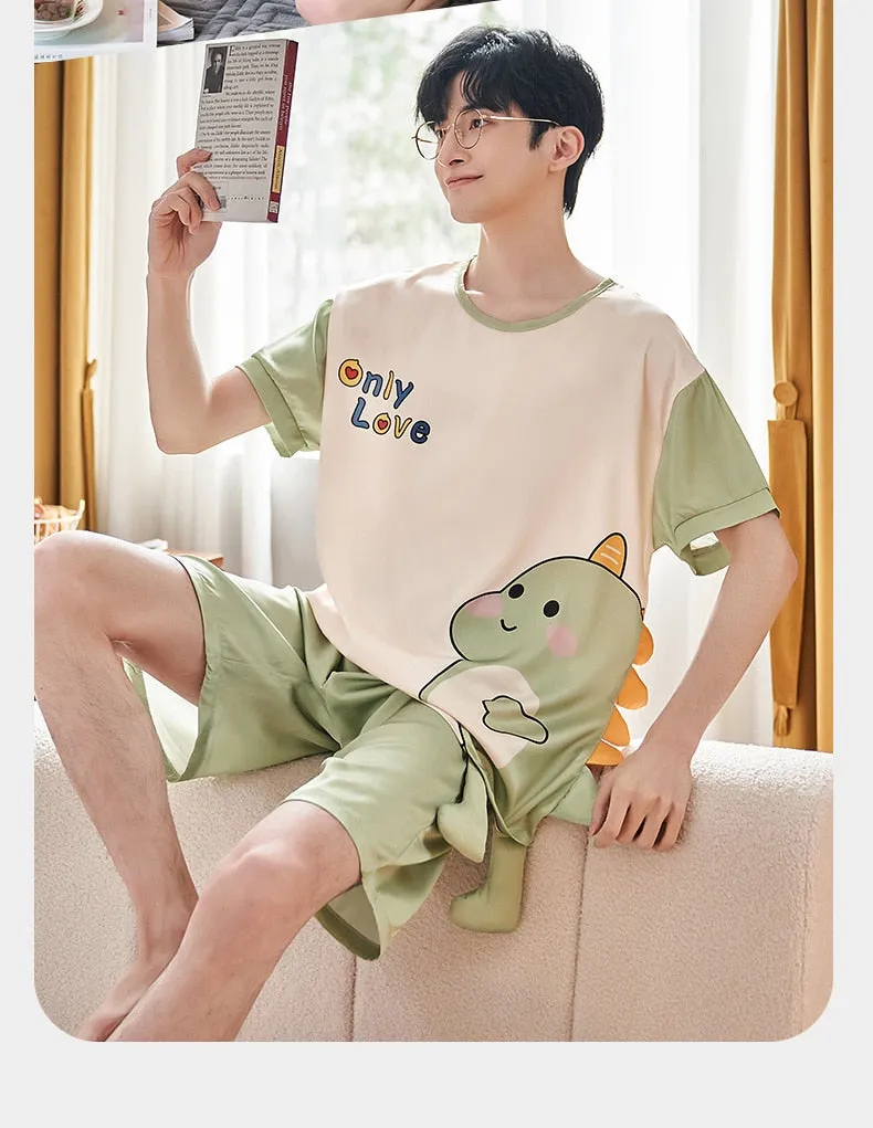 Kawaii Korean Couple Pajamas