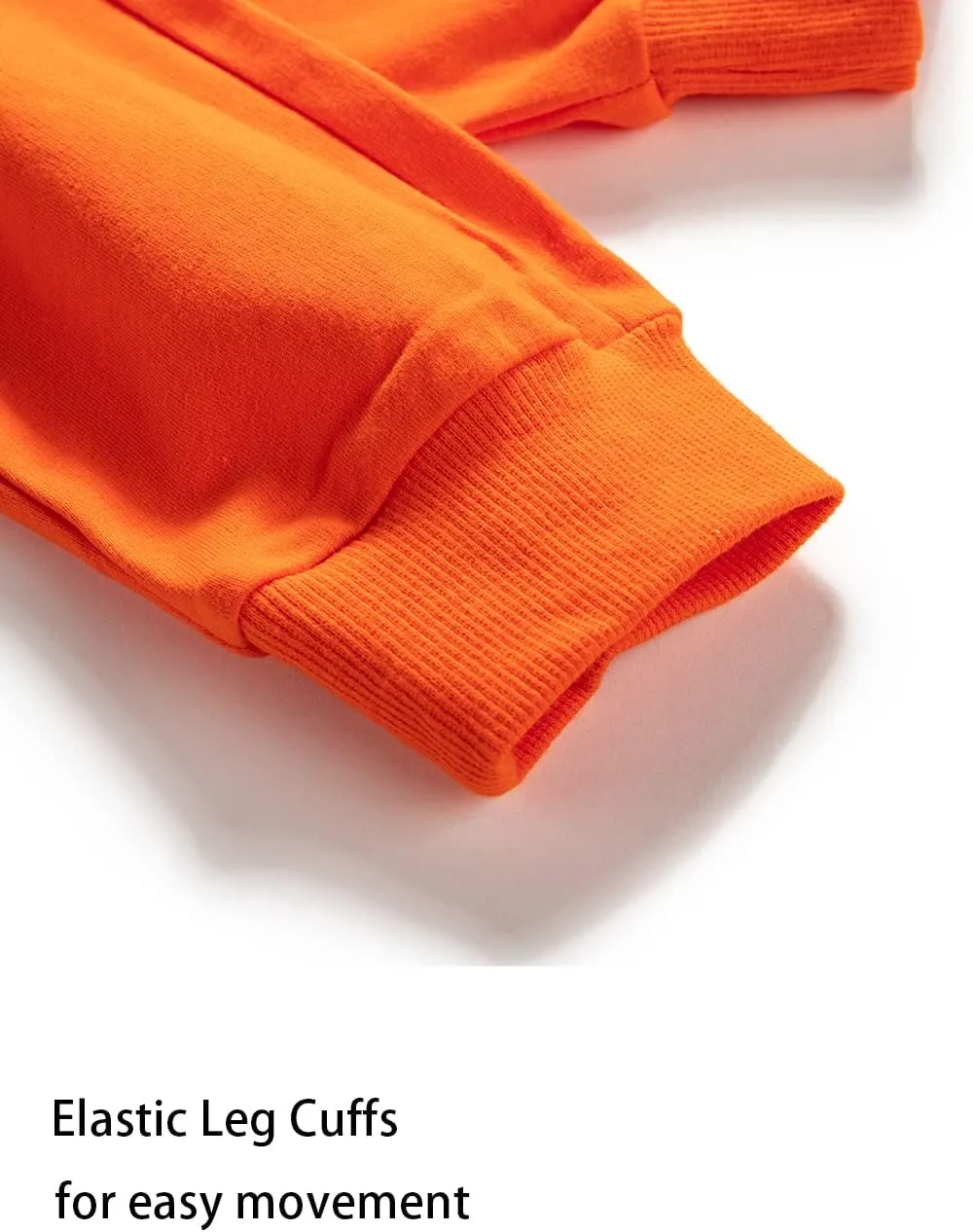 Kids' Solid Color Drawstring Cotton Sweatpants Jogger Pants for Boys & Girls 4-12Years