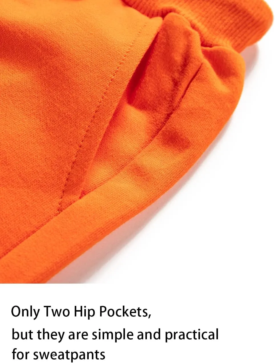 Kids' Solid Color Drawstring Cotton Sweatpants Jogger Pants for Boys & Girls 4-12Years