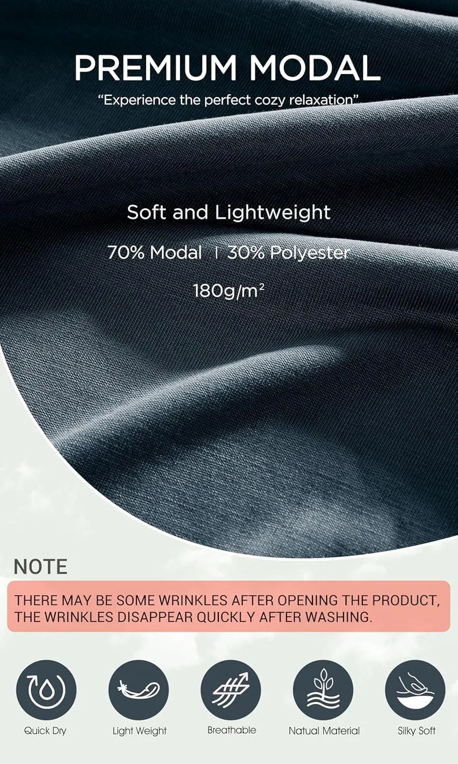 ODODOS Modal Soft Lounge Shorts for Women Drawstring High Waist Casual Sleepwear Lightweight Cozy Pajama Bottom