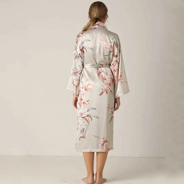 Silk Robes and Kimono PJ Set