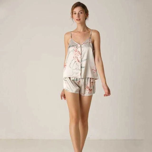 Silk Robes and Kimono PJ Set