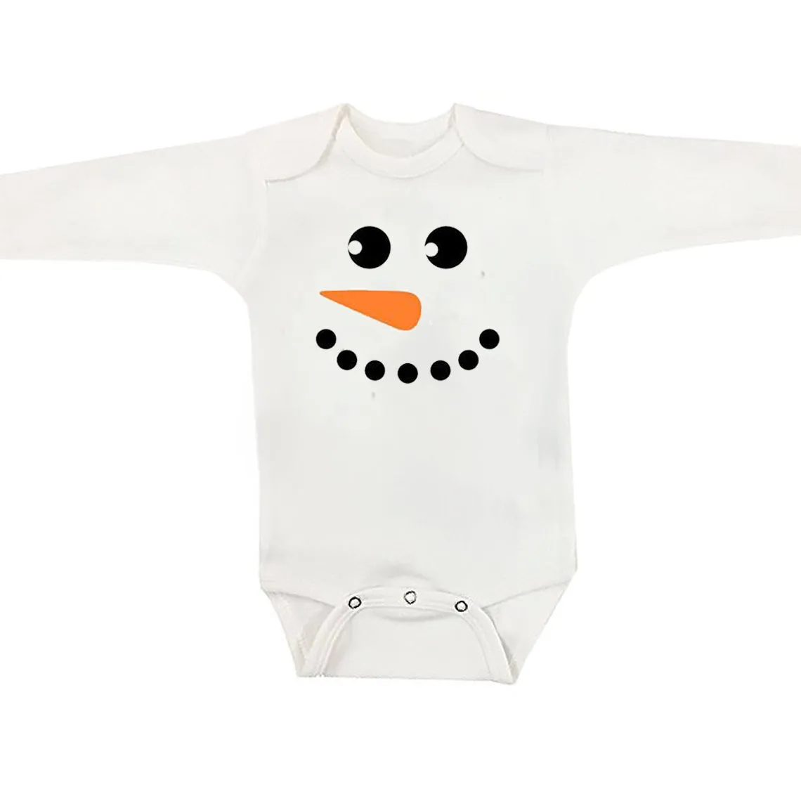 Snowman Matching Family Pajamas - Black/Charcoal Buffalo Plaid