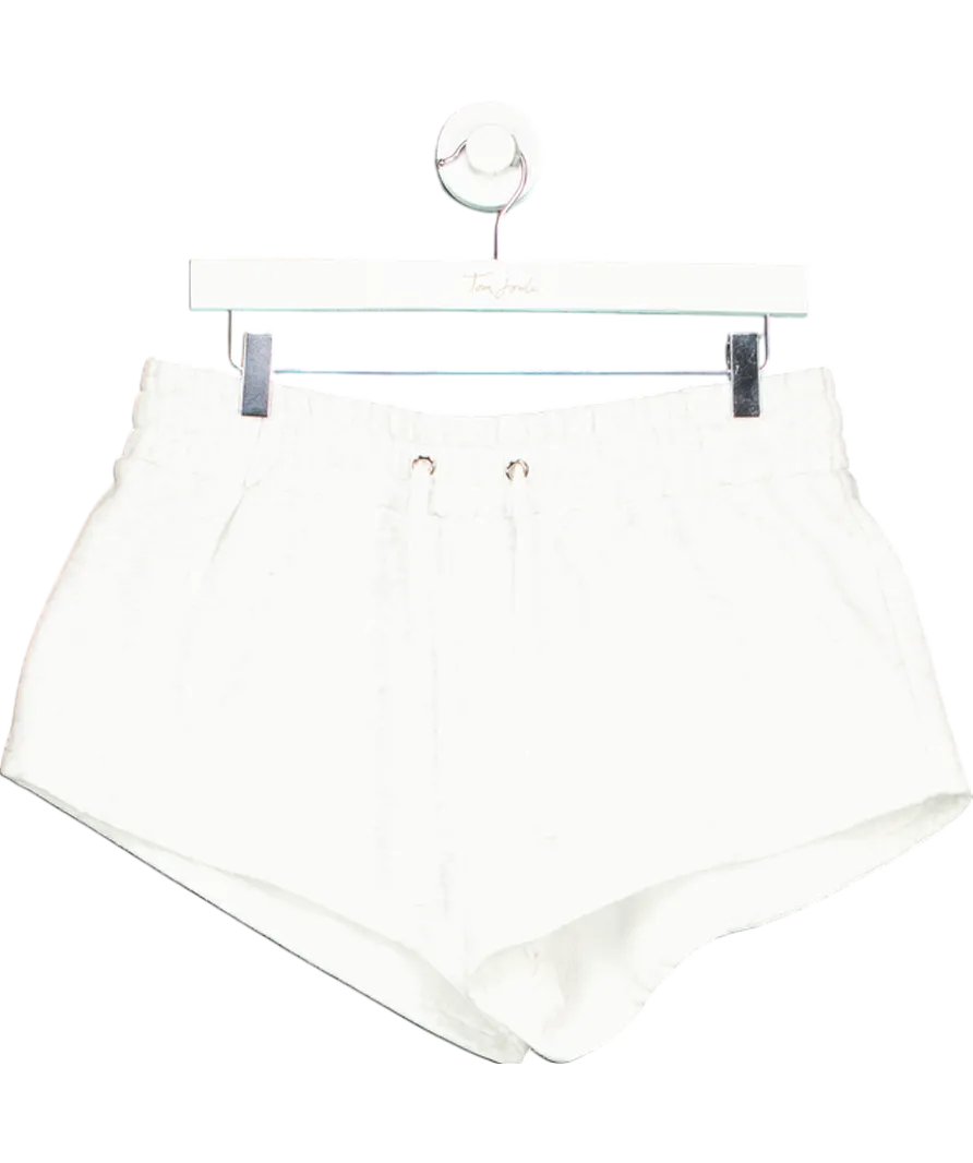 White Fox Grey Lounge Shorts UK L