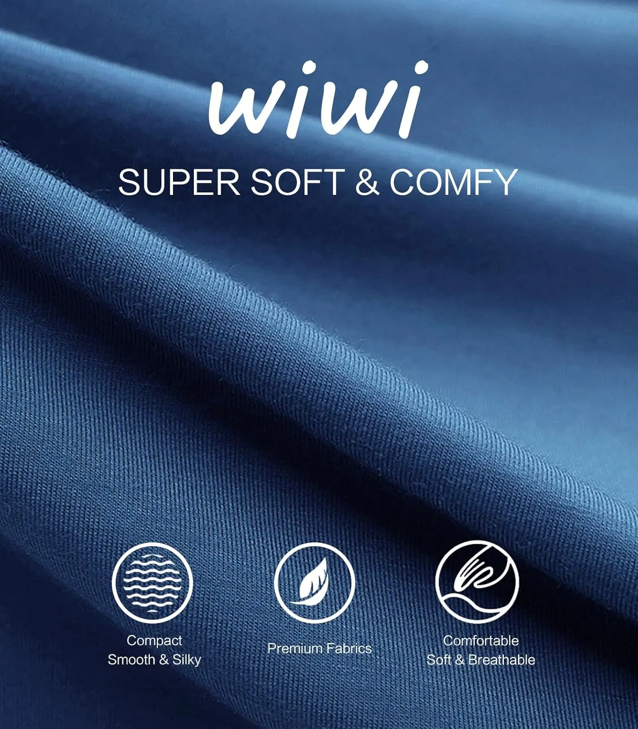 WiWi Slip Dress for Women Plus Size Chemise Nightgown Full Spaghetti Strap Dresses-Viscose made from Bamboo S-4X