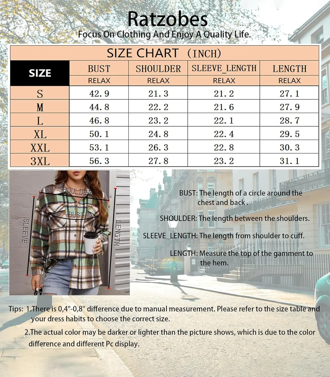 Womens Corduroy Button Down Shirt Long Sleeve Plaid Shackets Loose Business Casual Fashion Blouse Tops