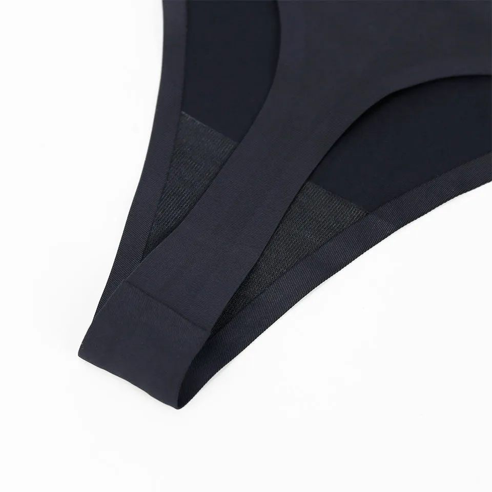 Women's Hot Silk Sexy Seamless Underwear 2 piece