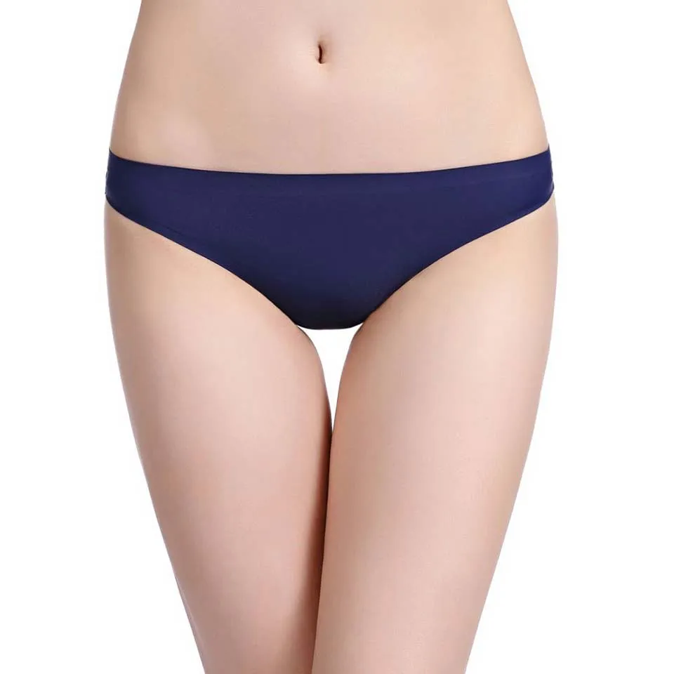Women's Hot Silk Sexy Seamless Underwear 2 piece